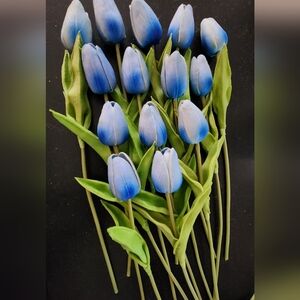 Blue Tulip Artificial Flowers